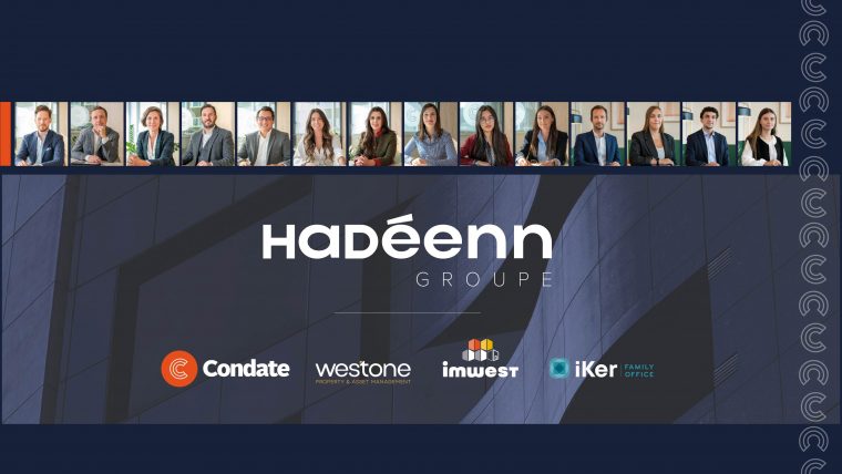 Hadéenn Groupe : Une nouvelle identité pour Condate, Imwest, Westone et iKer Family-Office