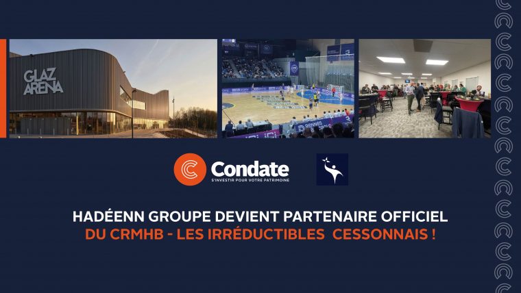 Hadéenn Groupe devient partenaire officiel du CRMHB – Les Irréductibles Cessonnais !